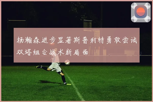 杨瀚森进步显著斯普利特勇敢尝试双塔组合战术新局面